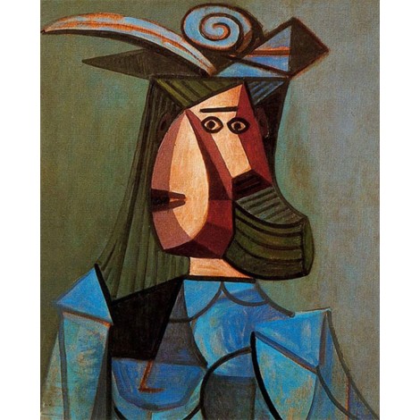 Cubism Portrait by Picasso