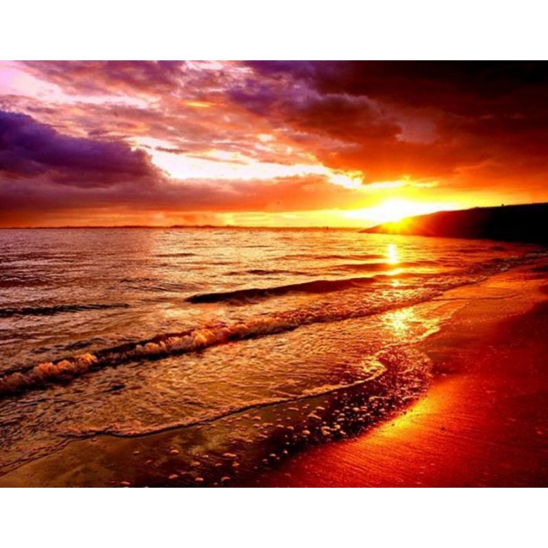 Sunset & Waves of Oc...