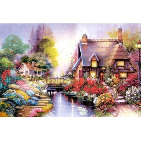 Natural Landscapes & houses Painting Kits