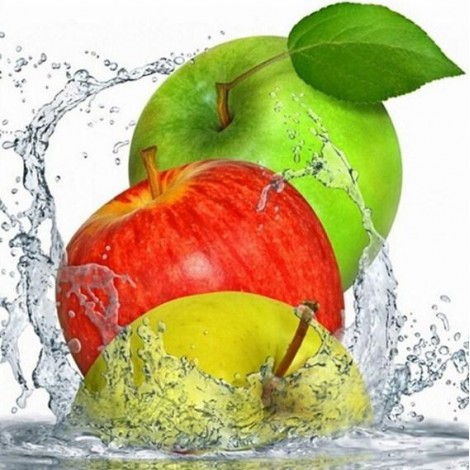 Apples in Water - Diamond Painting