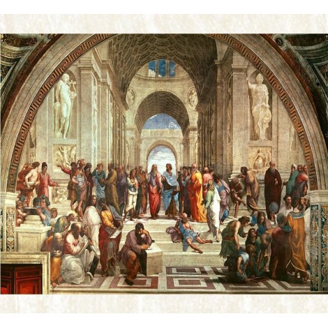 The School of Athens by Raphael - Diamond Art