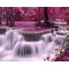 Pink Forest & Waterfall