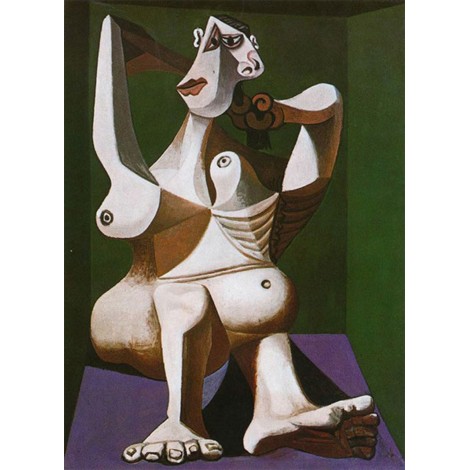 Abstract Portrait Painting by Picasso