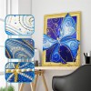 Blue Butterfly Art - Special Diamond Painting