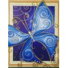 Blue Butterfly Art - Special Diamond Painting