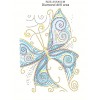 Blue Butterfly Art - Special Diamond Painting
