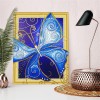 Blue Butterfly Art - Special Diamond Painting