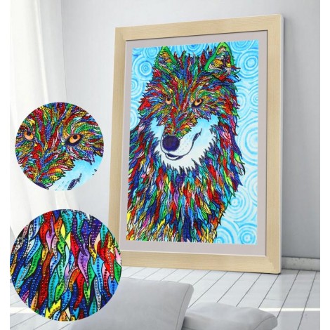 Wolf Crystal - Special Diamond Painting