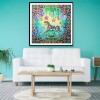Horse & Flowers - Special Diamond Painting