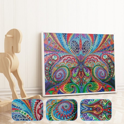 Abstract Illusion - Special Shaped Diamond Painting