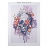 Flower Bone Skull - Special Diamond Painting