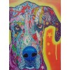 Abstract Dog - Special Diamond Painting