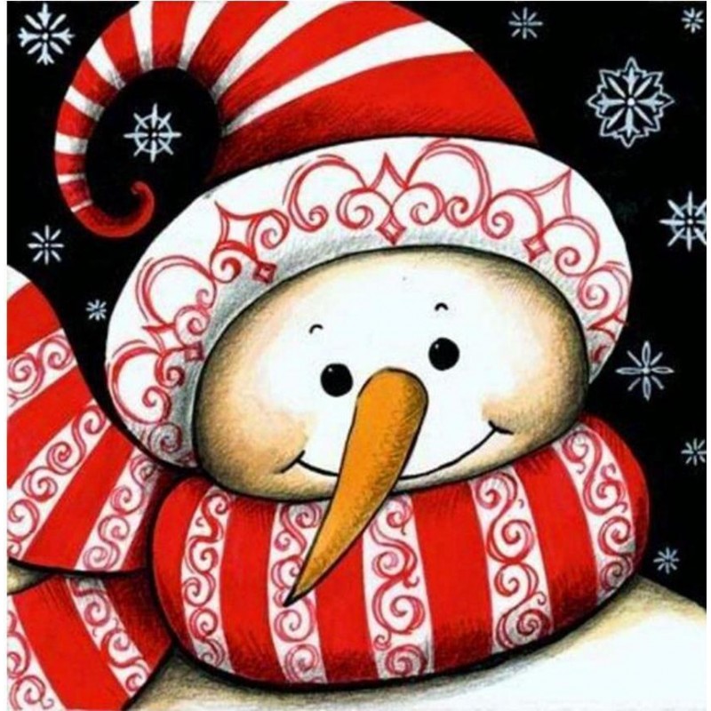 Cute Snowman Cartoon