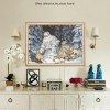 Santa Claus and Puppies on Snow Diamond Paint Kit