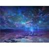 Colorful Romantic Starry Night Diamond Painting