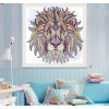 Artistic Lion DIY Painting for Adults