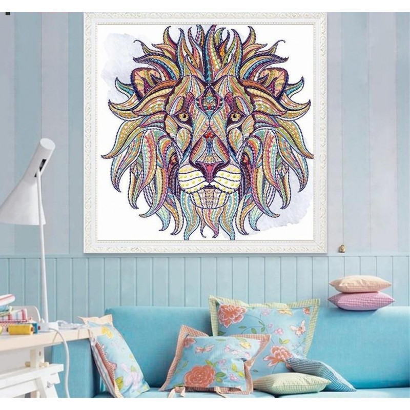 Artistic Lion DIY Pa...