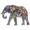 Beautiful Artistic Floral Elephant