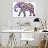 Beautiful Artistic Floral Elephant