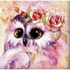 Flower Crowned Owl DIY Painting Kit