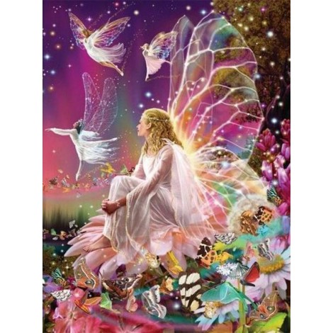 Butterflies & Fairies -Diamond Art