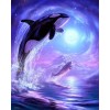 Jumping Dolphins DIY Diamond Art