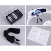 LED Light Headband Magnifier Glasses for Painting with Diamonds