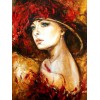 Hat Lady DIY Diamond Painting Kit