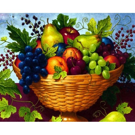 Appealing Fruit Basket - Diamond Art Kit
