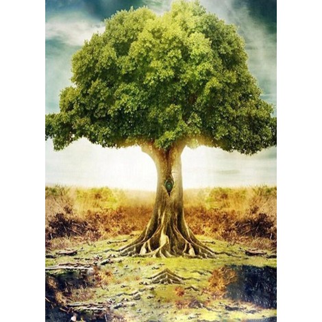 Isolated Tree Diamond Painting Kit