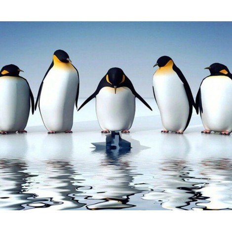 Penguins Diamond Art Kit