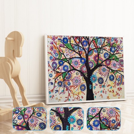 Colorful Tree - Special Diamond Painting