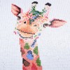 Colored Spots Giraffe - Special Diamond Painting