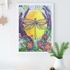 Dragonfly in Garden - Special Diamond Painting