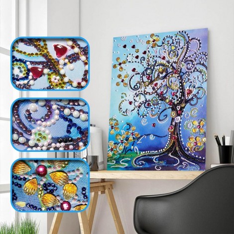 Magical Flower Tree - Special Diamond Painting