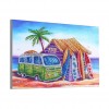 Cabin at Beach - Special Diamond Painting