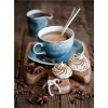 Beautiful Coffee Cup with Chocolate