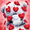Beautiful Bear Card with Love Message