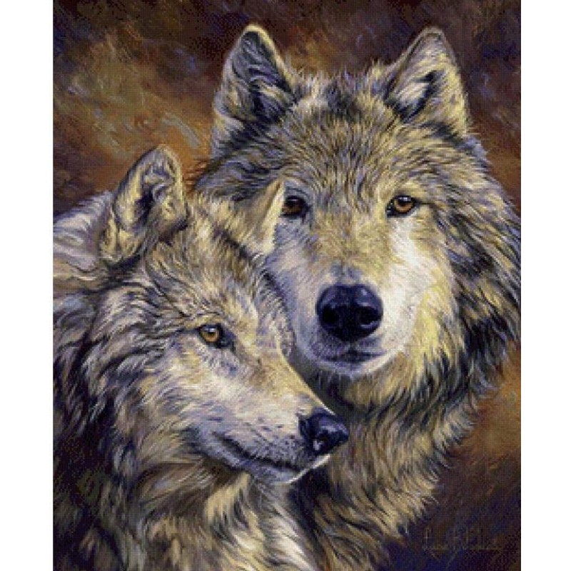 Beautiful Wolves Pai...