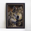 Beautiful Wolves Painting