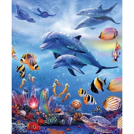 Under Water World Diamond Painting