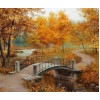 A Park under Autumn - Diamond Art