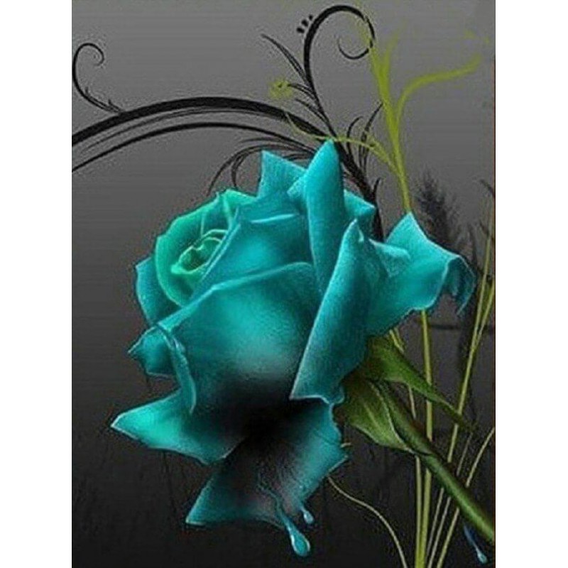 Blue Rose Diamond Ar...