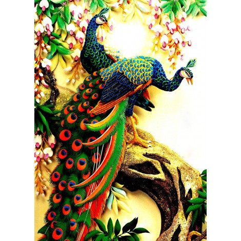 Beautiful Peacock DIY Diamond Painting