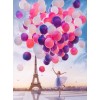 Eiffel Tower & Balloons Painting Kit