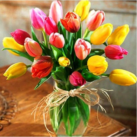 Tulips DIY Diamond Painting Kit