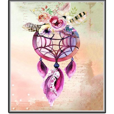 Floral Dream Catcher DIY Painting Kit