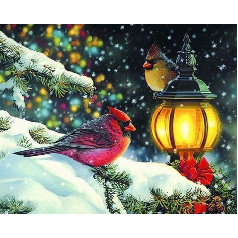 Winter Birds - Paint with Diamonds