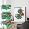 Green Dragon Special Diamond Painting