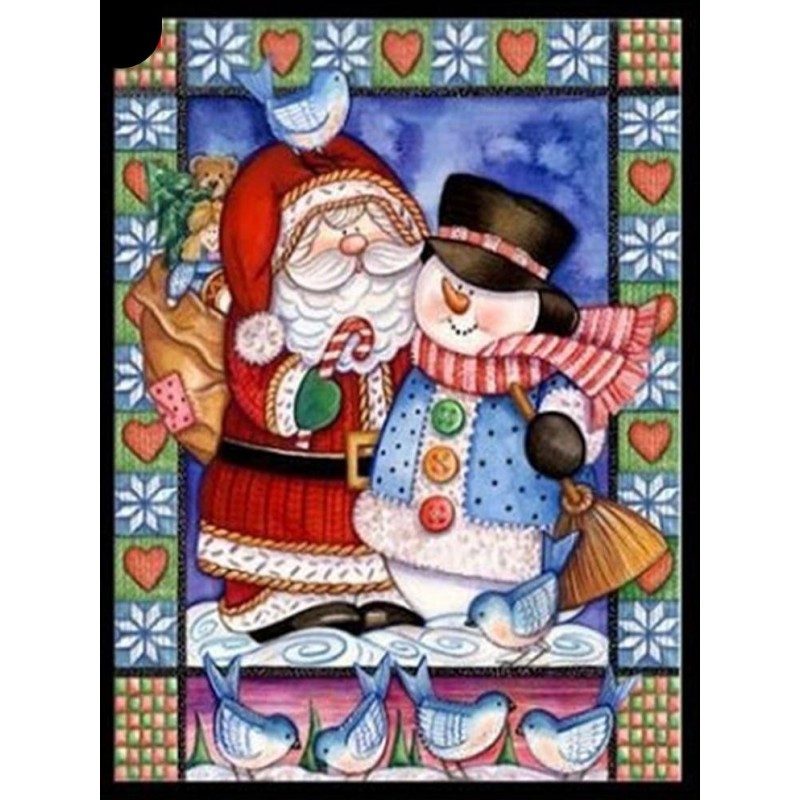 Stunning Santa, Snow...